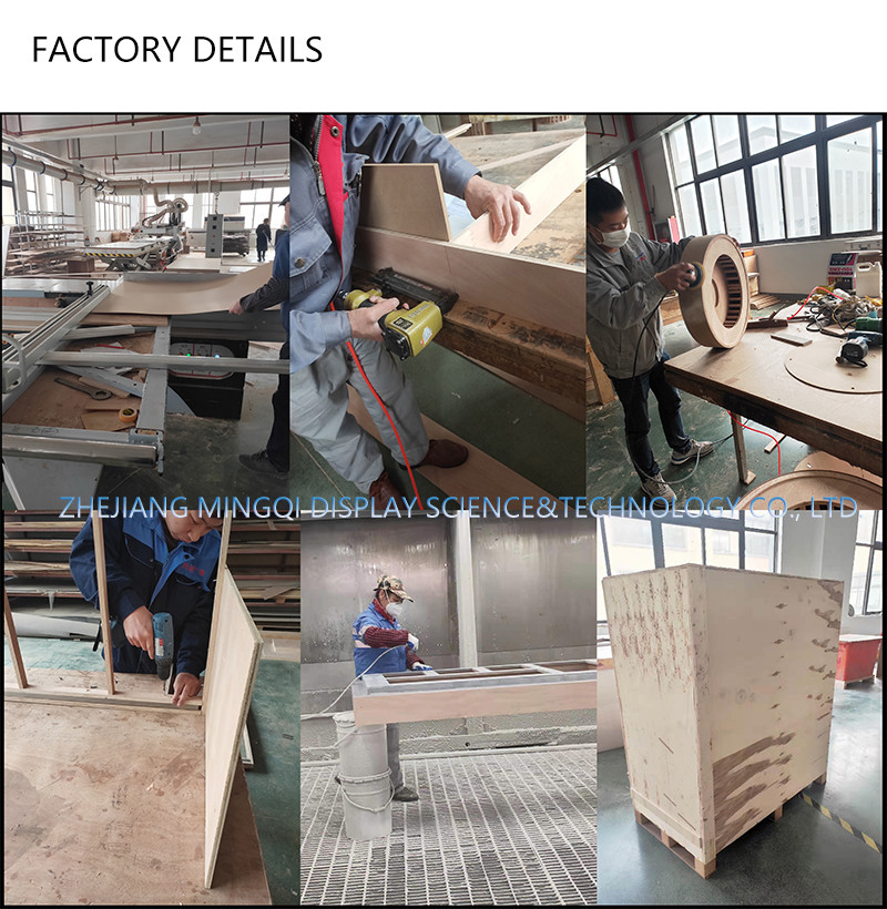 Special Shape Modern Reception Desk , Reception Desk Furniture Customized Color