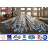Buy cheap ASTM A123 Utility Power Poles Galvanization And Color Polyester Coating from wholesalers