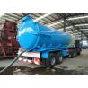 Buy cheap 3 Axles Stainless Steel Oilfield Sewage Vacuum Semi Trailer 22 - 30 CBM from wholesalers