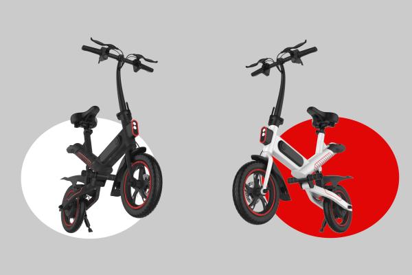 Buy cheap Smart Fold Up Electric Bike 25KM / H , 36V 6AH Mini Folding Electric Bike from wholesalers
