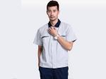 Buy cheap CVC Fabric Industrial Work Uniforms Anti - Shrink With Company Embroidery Logo from wholesalers