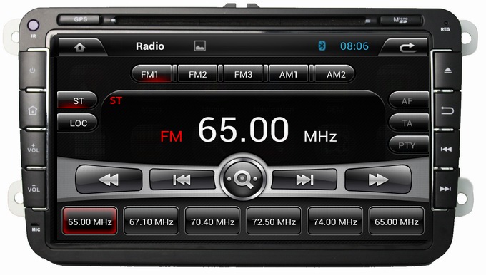 Ouchuangbo Car Stereo DVD Radio Player for Volkswagen Magotan 2006-2012 Dual Core 1G CPU Bluetooth OCB-8008C