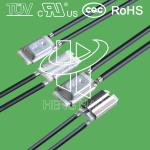 250V 10A Rated Bimetal Temperature Switch