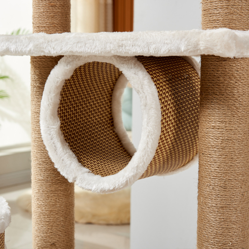 Modern Luxury Cat Tree with Sustainable Product Feature Cat Furniture and Scratching Sisal Posts