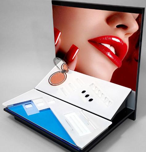 Buy cheap Acrylic Cosmetic Display Counter Display Unit For Shopping Mall Advertising from wholesalers