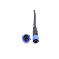 Buy cheap Nylon / PA66 M12 Waterproof Connector Elelctrical Male Female Plug IP67 10A product