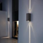 4W 6w 14w Outdoor Waterproof LED Wall Lights 4x12x6mm