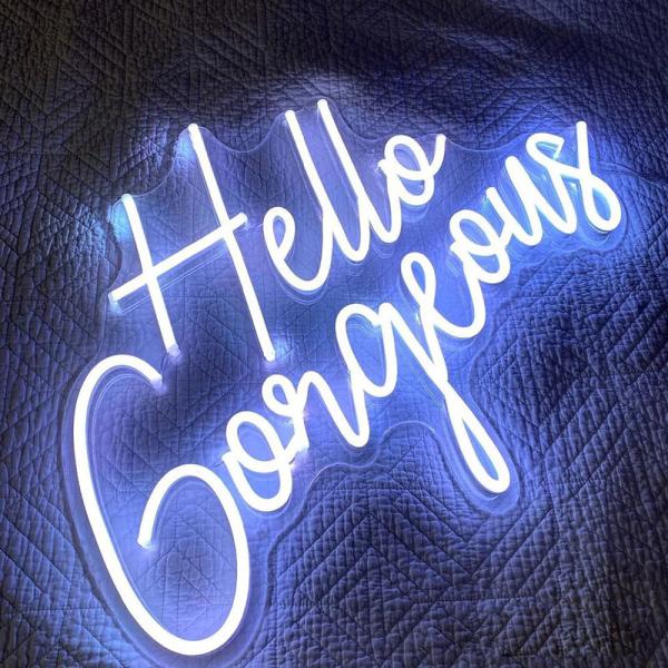 Buy cheap Customized Shape Acrylic Neon Light Sign for Outdoor Store Hang or Hoist Installation from wholesalers