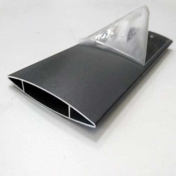 Buy cheap 6M Tent Tube Anodized Silver Black Aluminum Extrusion Profiles from wholesalers