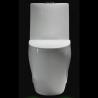 Buy cheap Low Profile One Piece Elongated Toilet Commode Fully Glazed Siphon Jet Flush from wholesalers