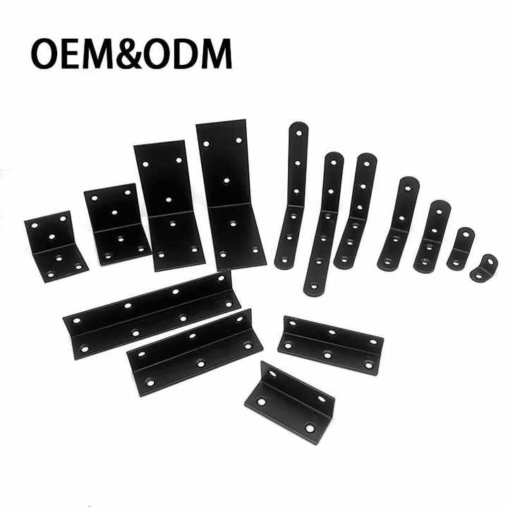 Stainless Steel Galvanized Steel Table Custom Metal Bracket Right Angle Corner Brackets