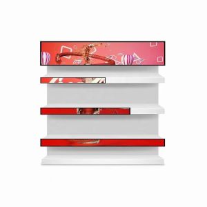 Buy cheap Retail Store Stretched Bar LCD Display Customized Ultra Wide LCD Shelf Display from wholesalers