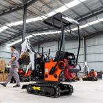 ISO9001 EPA Certified 1.5 Tonne Digger Compact Crawler Excavator