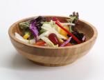 luxury bamboo fruit salad bowl