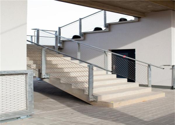 Buy cheap Balustrade Inox Wire Mesh Fencing Handrail Infill Webnet Stainless Steel Mesh 40x40mm from wholesalers