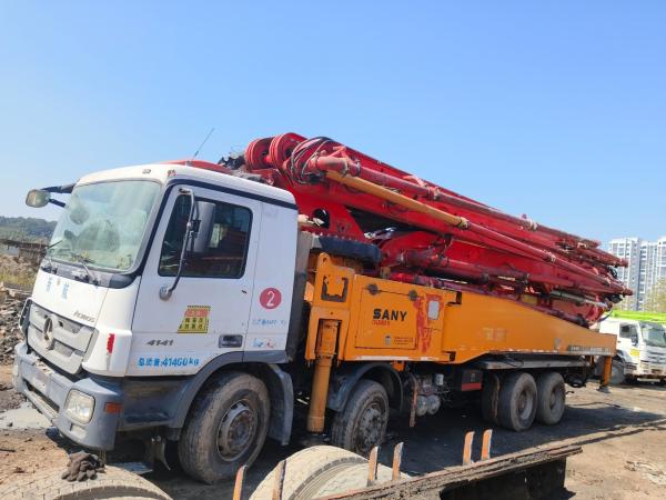 Buy cheap 13850mm*2500mm*3990mm 13 Year Sy 56 M Benz Chassis Pump Car Company Stock Car ST5419THB from wholesalers
