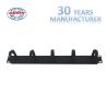 Buy cheap Network Horizontal Cable Manager , 5 Rings 19 Inch Rack Cable Management from wholesalers