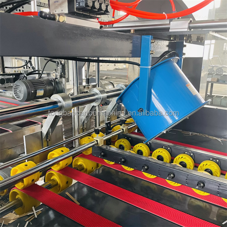 1200 mm Flexo Printer Slotter Die Cutter Gluer for 4 Color Corrugated Carton Packaging