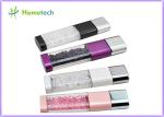Crystal Stylus USB pen drive 8gb/ Custom oem Logo 8GB crystal glass USB Flash