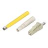 Buy cheap CATV Simplex Multimode LC optical fiber connector Beige Housing from wholesalers