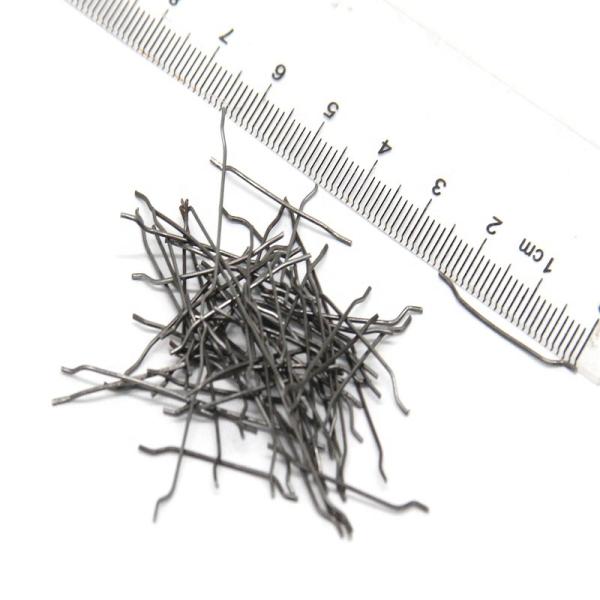 Buy cheap Modern Roadbuilding Stainless Steel Hook Concrete Fiber Reinforced Concrete 0.5-0.7mm from wholesalers
