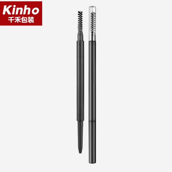 Buy cheap Twist Up Empty Eyeliner Bottle 2 In 1 2.5g Eyebrow Pencil With Brush from wholesalers