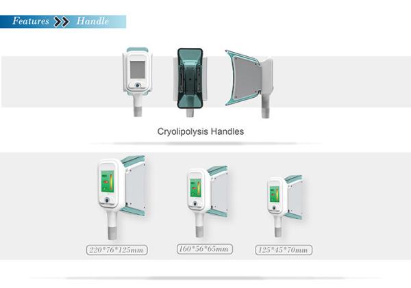 Buy cheap 220*76*125mm handles Cryolipolysis machine for body fat removal from wholesalers