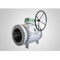 Buy cheap Full-port Trunnion Ball Valve Full-bore Fire-safe Anti-static Blowout Proof Stem product