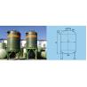 Buy cheap Industrial Chemical FRP GRP Glass Vertical Storage Tank Professional Liquid Tank from wholesalers