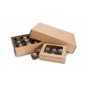 Buy cheap custommiddle door-opened hinged chocolate box with magnet closure from wholesalers