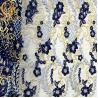 Buy cheap ODM Blue 3D Embroidery Applique Lace Fabric For Fashion Show Dresses from wholesalers