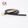 Buy cheap OEM Women's Cowhide Belt Without Holes Retro Simple Thin Waist Belt from wholesalers
