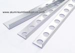 Straight Edge Polished Chrome Wall Tile Corner Trim 10mm x 2.44m
