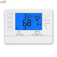 Buy cheap ABS 24V Programmable Multi Stage Thermostat for Air Conditioner Room product