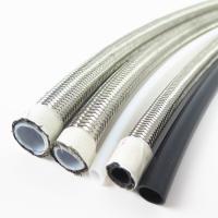 Buy cheap SAE 100R14 18.5Mpa DN10 Ptfe Braided Hose product