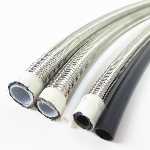 Buy cheap SAE 100R14 18.5Mpa DN10 Ptfe Braided Hose from wholesalers