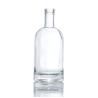 Buy cheap In Stock 750ml Transparent Whiskey Spirit Glass Liquor Bottle With Cork from wholesalers