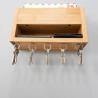 Buy cheap wooden key holder for wall key organizer key holder wall key holder from wholesalers