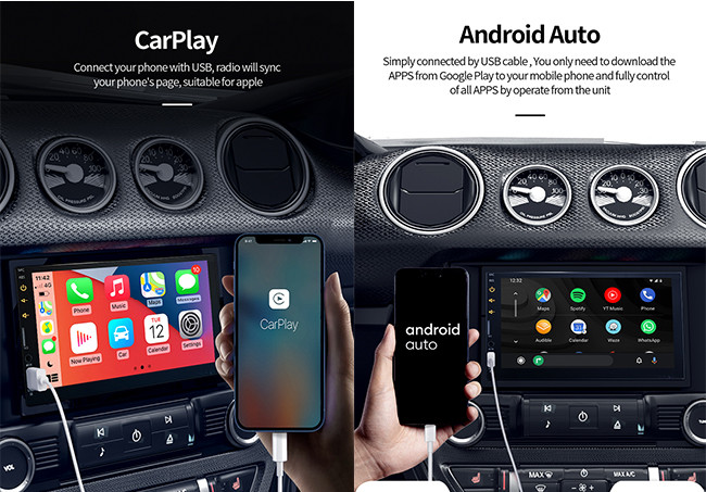 7 Inch MP5 Car Stereo Wince System Android Auto Carplay Car Multimedia Player MP5 Car Radio