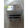 Buy cheap Garden Flower Cart CC Racks / Danish Flower Trolley Galvanized Plywood from wholesalers