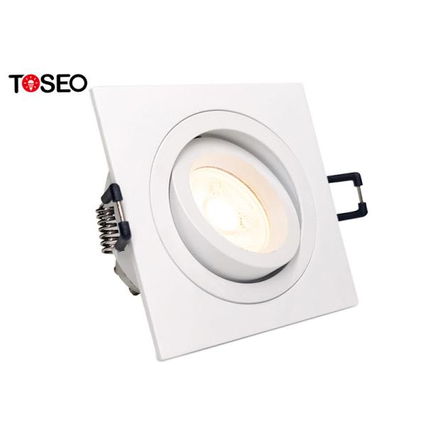 Buy cheap Square Recessed Downlights Fixture Cutting 80mm Gu10 GU5.3 from wholesalers