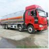 Buy cheap FAW 8X4 Aluminum Road Liquid Tank Truck For Fuel Transportation 30000L from wholesalers