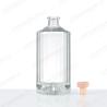 Buy cheap Custom Size Accepted Clear Glass Bottle for Whiskey Vodka Spirits 500ML 700ML 1000ML from wholesalers