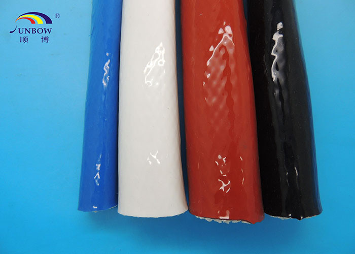 Top quality Hose Silicone fiberglass sleeve Protection fire proof sleeving