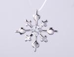 Silver Cross Pendant Cross CZ Pendant For Women Men Diamonds Jewelry Gifts Thin