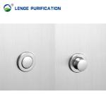 Polished Stainless Steel Furnishing 1200 × 350 × 600 6 Door Shoe Cabinet