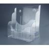Buy cheap wall transparent acrylic display rack, Propaganda magazine rack from wholesalers