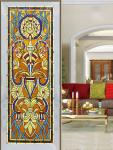 3mm-12mm Art Glass Decorative Interior Stained Glass Partitions And Doors
