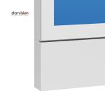 60000hrs Backlit Indoor Digital Kiosk 700nits AR Coating For Shopping Mall