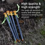 5.9in Aluminum Tent Pegs